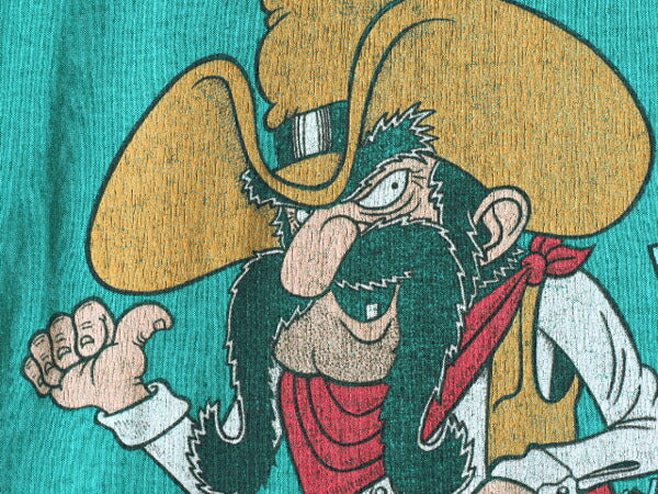 80s USA製 ■ メッセージ イラスト プリント 半袖 Tシャツ メンズ M / 80年代 ビンテージ キャラクター ジョーク アート シングルステッチ