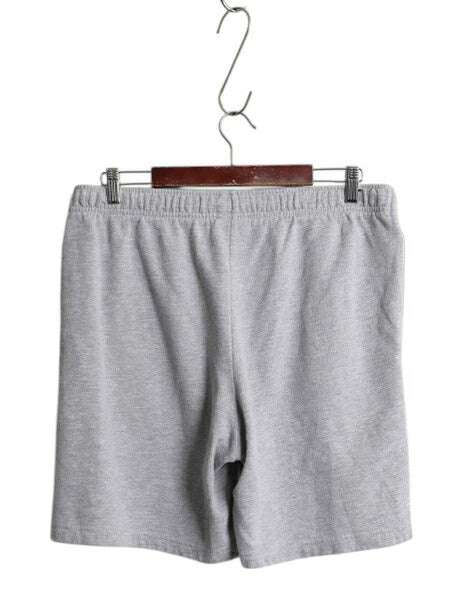 US企画 ノースフェイス ポケット付き スウェット ショートパンツ メンズ L / アウトドア ショーツ 短パン トレーナー 裏起毛 ワンポイント