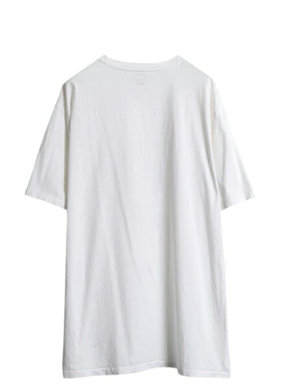 ポロベア ポロ ラルフローレン プリント 半袖 Tシャツ メンズ L キャラクター コットン カットソー シングルステッチ ホワイト トップス 白