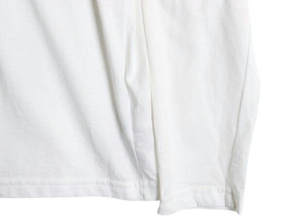 ポロ ラルフローレン ハーフジップ プリント 長袖 Tシャツ メンズ М / 2016 オリンピック アメリカ代表 ロンT ハイネック プルオーバー 白