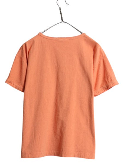 90s USA製 オールド ギャップ ヘンリーネック ポケット付き 無地 半袖 Tシャツ レディース L / オールド ポケT カットソー ガーメントダイ