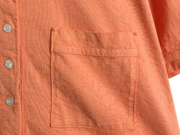 90s USA製 オールド ギャップ ヘンリーネック ポケット付き 無地 半袖 Tシャツ レディース L / オールド ポケT カットソー ガーメントダイ