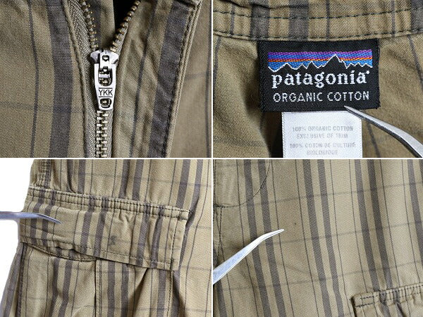 12年製 パタゴニア オールウェア カーゴ ショーツ メンズ 30 / PATAGONIA チェック アウトドア ショートパンツ 短パン 半パン ハーフパンツ