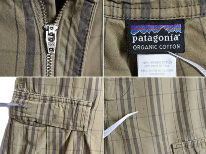 12年製 パタゴニア オールウェア カーゴ ショーツ メンズ 30 / PATAGONIA チェック アウトドア ショートパンツ 短パン 半パン ハーフパンツ