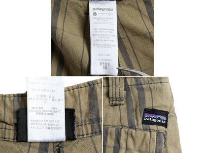 12年製 パタゴニア オールウェア カーゴ ショーツ メンズ 30 / PATAGONIA チェック アウトドア ショートパンツ 短パン 半パン ハーフパンツ