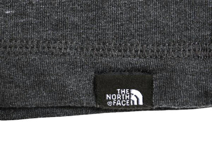 ノースフェイス 半袖 Tシャツ ワンピース レディース М 古着 ストレッチ ひざ丈 ゆったり ルームウェア シンプル 無地 チャコール グレー