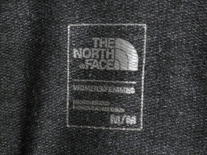 ノースフェイス 半袖 Tシャツ ワンピース レディース М 古着 ストレッチ ひざ丈 ゆったり ルームウェア シンプル 無地 チャコール グレー