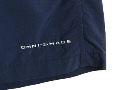 コロンビア PFG フィッシング ナイロン ショートパンツ メンズ S アウトドア ショーツ 海パン 短パン 水陸両用 ワンポイント スイム サーフ