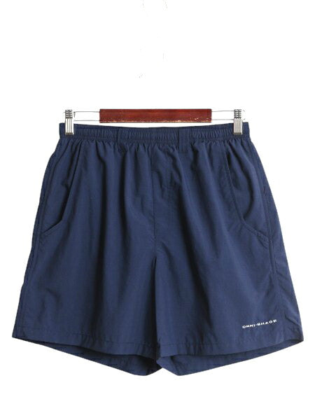 コロンビア PFG フィッシング ナイロン ショートパンツ メンズ S アウトドア ショーツ 海パン 短パン 水陸両用 ワンポイント スイム サーフ