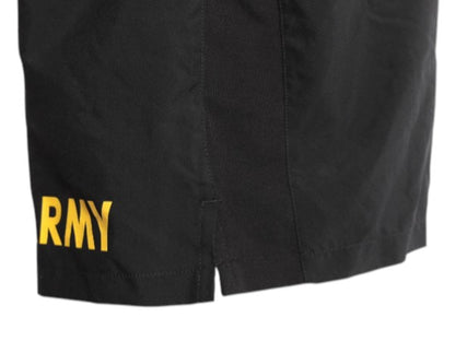 米軍実物 US ARMY アーミー ナイロン トレーニング ショートパンツ メンズ M ミリタリー ショーツ 短パン 海パン 水陸両用 インナー付き 黒