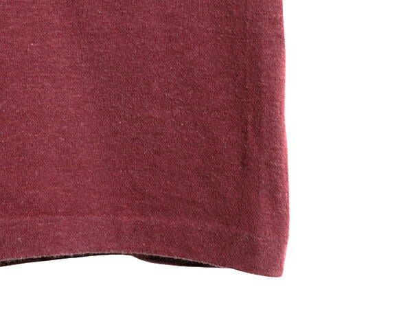 70s USA製 2段 カレッジ プリント 半袖 Tシャツ メンズ XL 小さめ L 程/ ヴィンテージ 当時物 シングルステッチ ヘルスニット カットソー