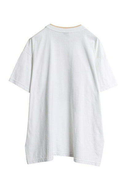 90s USA製 ネコ イラスト プリント Tシャツ メンズ レディース XL / オールド アニマル アート キャラクター メッセージ 大きいサイズ 白
