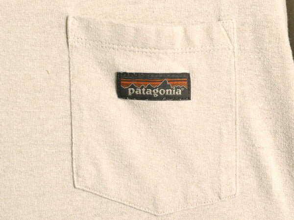 パタゴニア ポケット付き 半袖 Tシャツ レディース S / 20年製 アウトドア ポケT カットソー ワンポイント ヘンプ オーガニック コットン
