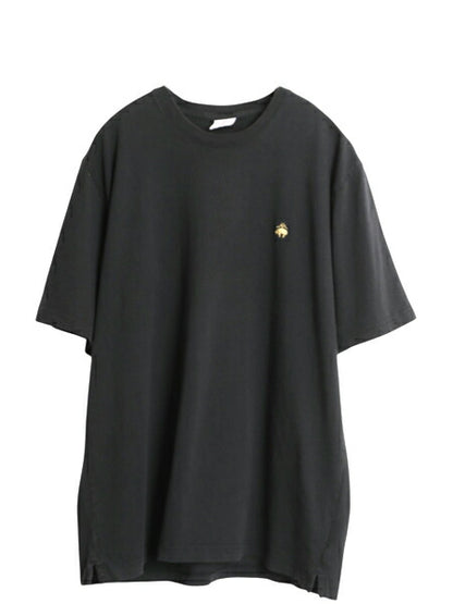 ブルックスブラザーズ 半袖 Tシャツ メンズ XL / 古着 カットソー ワンポイント コットン シンプル 無地 大きいサイズ ブラック ゆったり