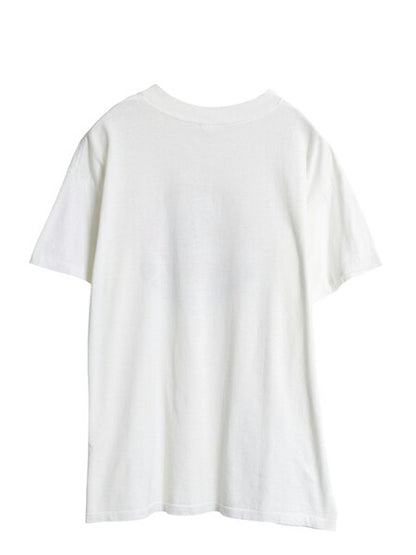 80s USA製 ダックヘッド プリント 半袖 Tシャツ メンズ XL 小さめ L 程 ヴィンテージ シングルステッチ イラスト 企業物 グラフィック 白