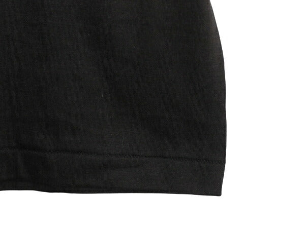 デッドストック 80s USA製 アンビル 無地 半袖 Tシャツ メンズ L 小さめ M 程 新品 ヴィンテージ カットソー シングルステッチ ブランク 黒
