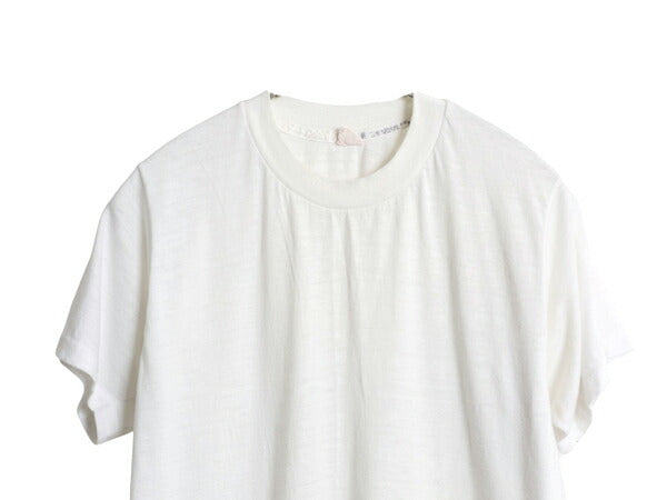 70s USA製 フルーツオブザルーム 無地 半袖 Tシャツ メンズ L 小さめ М 程/ 古着 ヴィンテージ シングルステッチ カットソー インナー 白