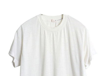 70s USA製 フルーツオブザルーム 無地 半袖 Tシャツ メンズ L 小さめ М 程/ 古着 ヴィンテージ シングルステッチ カットソー インナー 白