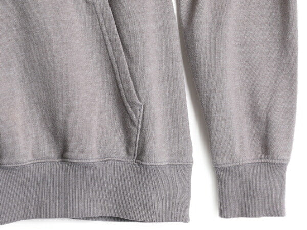ノースフェイス プリント スウェット フード パーカー メンズ S 古着 The North Face トレーナー 裏起毛 プルオーバー ロゴ アウトドア 灰
