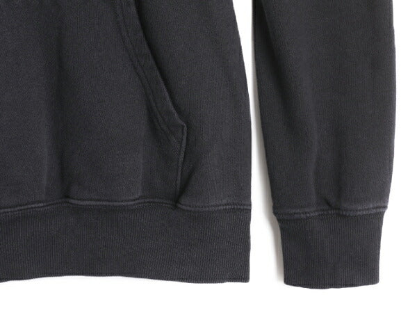 ノースフェイス プリント スウェット フード パーカー メンズ S 古着 The North Face トレーナー 裏起毛 プルオーバー ロゴ アウトドア 黒