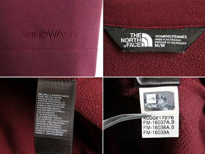US企画 ■ ノースフェイス WINDWALL APEX ソフトシェル ジャケット ( レディース M ) 古着 The North Face アペックス 裏 フリース 企業物
