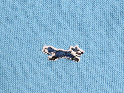 80s USA製 JCPENNEY THE FOX Vネック アクリル ニット セーター メンズ レディース L 古着 ヴィンテージ JCペニー フォックス ワンポイント