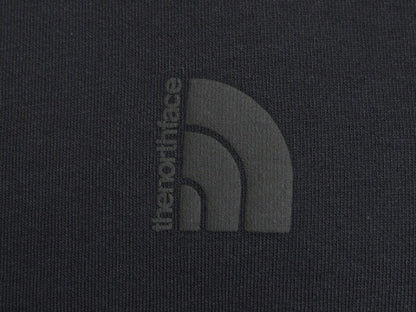 ノースフェイス プリント スウェット トレーナー メンズ L / 古着 The North Face アウトドア クルーネック ヘビーウェイト ロゴ 裏起毛 黒
