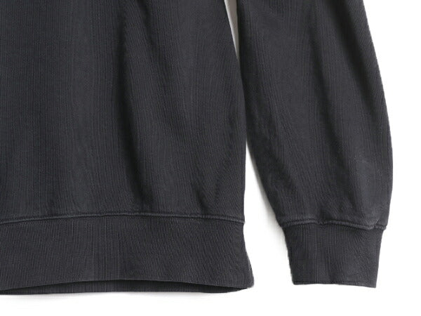 ノースフェイス プリント スウェット トレーナー メンズ L / 古着 The North Face アウトドア クルーネック ヘビーウェイト ロゴ 裏起毛 黒