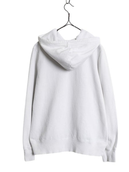 US企画 ノースフェイス スウェット フード パーカー レディース S / 古着 The North Face プルオーバー トレーナー 裏起毛 サガラ ワッペン