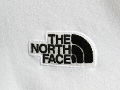 US企画 ノースフェイス スウェット フード パーカー レディース S / 古着 The North Face プルオーバー トレーナー 裏起毛 サガラ ワッペン