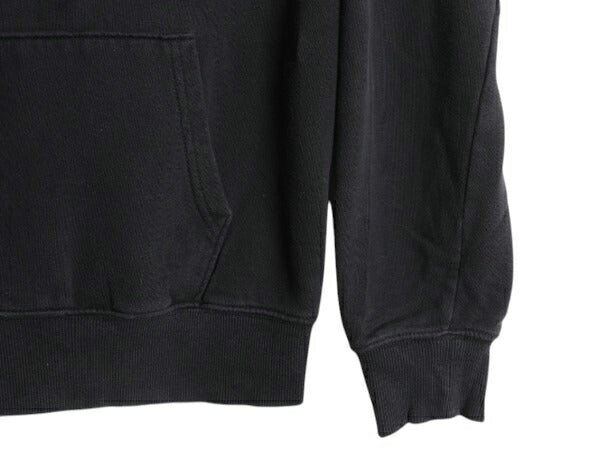 ノースフェイス プリント スウェット フード パーカー メンズ М / The North Face 裏起毛 プルオーバー トレーナー アウトドア ブラック