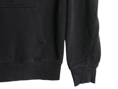 ノースフェイス プリント スウェット フード パーカー メンズ М / The North Face 裏起毛 プルオーバー トレーナー アウトドア ブラック