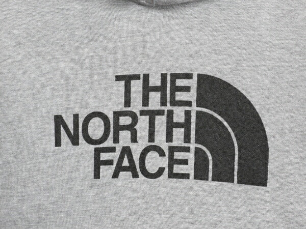 ノースフェイス プリント スウェット フード パーカー メンズ S / 古着 The North Face アウトドア プルオーバー 裏起毛 トレーナー グレー