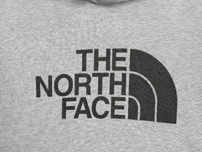 ノースフェイス プリント スウェット フード パーカー メンズ S / 古着 The North Face アウトドア プルオーバー 裏起毛 トレーナー グレー