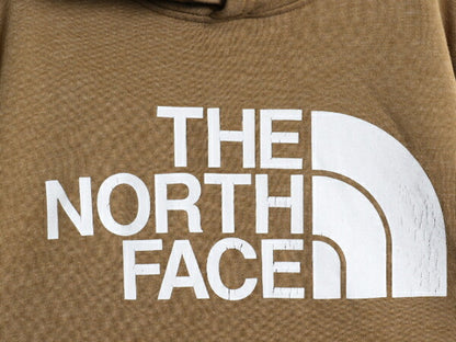 ノースフェイス プリント スウェット フード パーカー メンズ L / 古着 The North Face プルオーバー 裏起毛 トレーナー アウトドア 薄手
