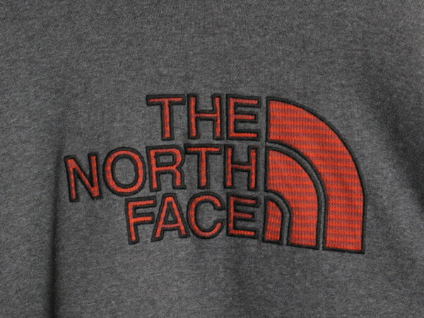ノースフェイス ロゴ 刺繍 スウェット フード パーカー メンズ XXL / The North Face プルオーバー トレーナー 裏起毛 ワンポイント グレー