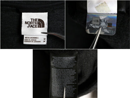 ノースフェイス 中綿 スウェット フード パーカー メンズ М / The North Face アウトドア フルジップ トレーナー ハイネック ワンポイント