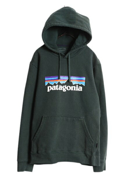 パタゴニア プリント スウェット フード パーカー メンズ М レディース L / 22年製 Patagonia トレーナー プルオーバー アウトドア 裏起毛