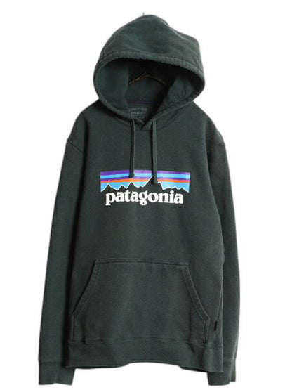 パタゴニア プリント スウェット フード パーカー メンズ М レディース L / 22年製 Patagonia トレーナー プルオーバー アウトドア 裏起毛