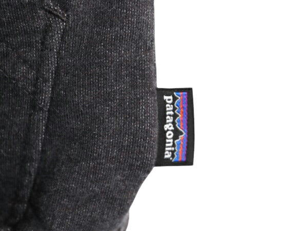 パタゴニア プリント スウェット フード パーカー メンズ S 中古 16年製 Patagonia トレーナー プルオーバー ストレッチ アウトドア グレー