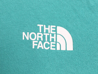 US企画 ノースフェイス 両面 プリント スウェット フード パーカー メンズ XL 程 古着 The North Face プルオーバー トレーナー アウトドア