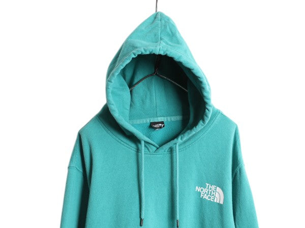 US企画 ノースフェイス 両面 プリント スウェット フード パーカー メンズ XL 程 古着 The North Face プルオーバー トレーナー アウトドア