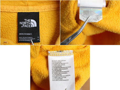 US企画 ノースフェイス 両面 プリント スウェット フード パーカー メンズ S / The North Face プルオーバー トレーナー アウトドア 裏起毛