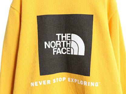 US企画 ノースフェイス 両面 プリント スウェット フード パーカー メンズ S / The North Face プルオーバー トレーナー アウトドア 裏起毛