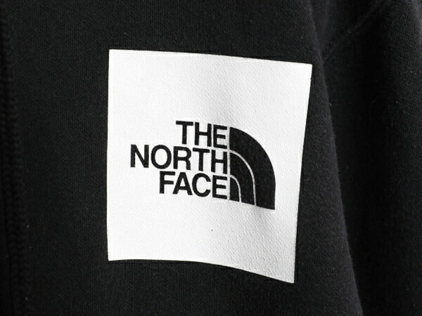 ノースフェイス 両面 プリント スウェット フード パーカー メンズ L 古着 The North Face プルオーバー 裏起毛 アウトドア トレーナー 黒