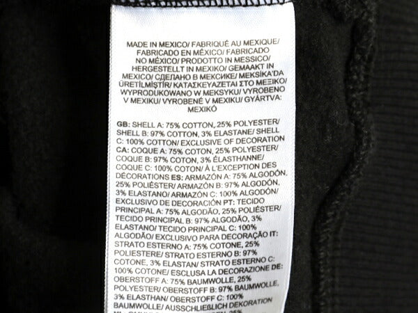 ノースフェイス 両面 プリント スウェット フード パーカー メンズ L The North Face アウトドア プルオーバー トレーナー 裏起毛 ブラック