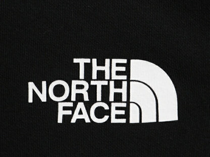 ノースフェイス 両面 プリント スウェット フード パーカー メンズ L The North Face アウトドア プルオーバー トレーナー 裏起毛 ブラック