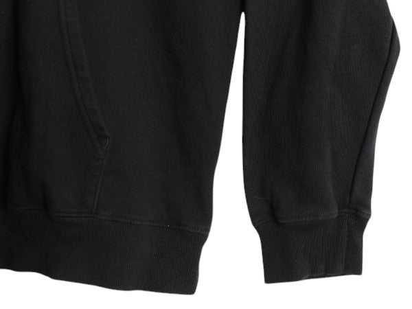 ノースフェイス 両面 プリント スウェット フード パーカー メンズ L The North Face アウトドア プルオーバー トレーナー 裏起毛 ブラック