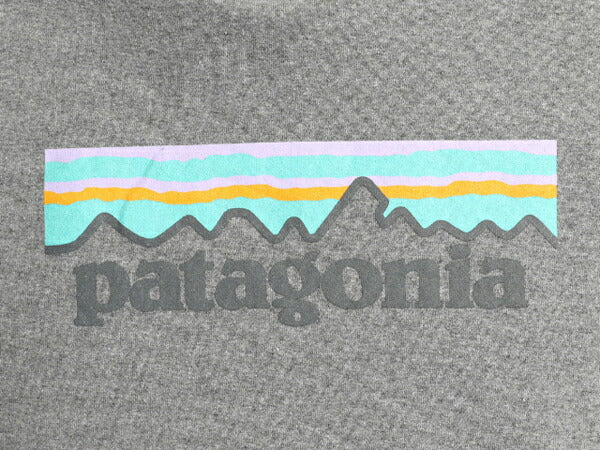 パタゴニア プリント スウェット フード パーカー レディース L / 古着 Patagonia トレーナー プルオーバー ストレッチ 裏起毛 アウトドア
