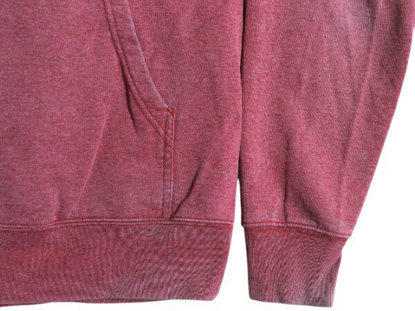 ノースフェイス プリント スウェット フード パーカー メンズ М 古着 The North Face プルオーバー トレーナー 裏起毛 アウトドア エンジ